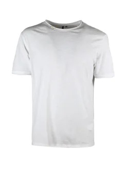 Guy T-shirt da uomo in cotone con bottoni sullo scollo
