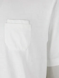 Guy T-shirt da uomo in cotone con taschino