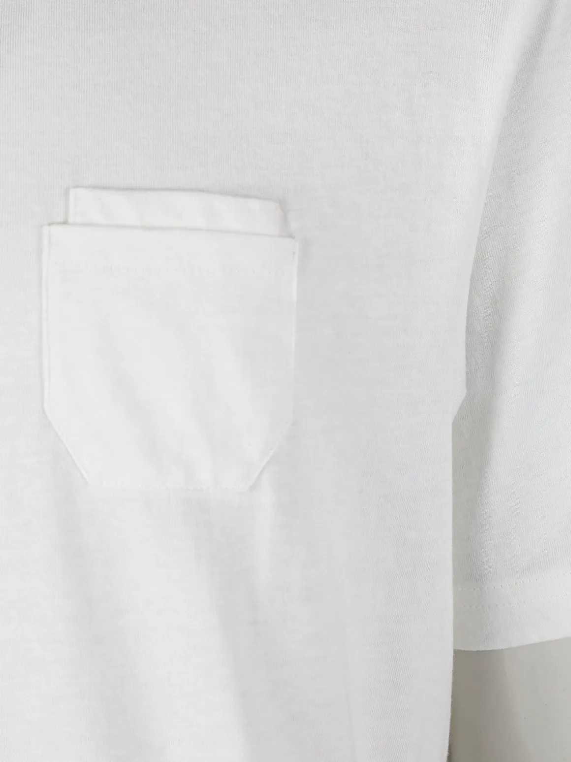 Guy T-shirt da uomo in cotone con taschino