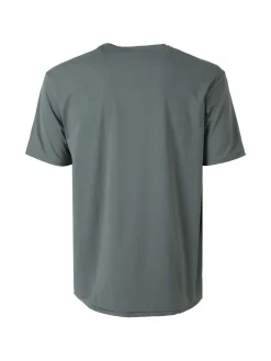 Guy T-shirt girocollo da uomo in tessuto tecnico traspirante - militare