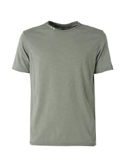 Guy T-shirt girocollo da uomo in cotone - pistacchio