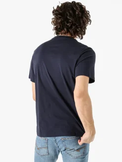 Guy T-shirt girocollo da uomo in cotone - bianco