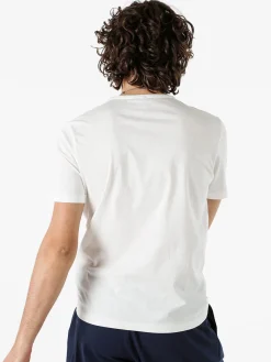 Guy T-shirt girocollo da uomo in cotone - bianco