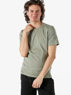 Guy T-shirt girocollo da uomo in cotone - pistacchio