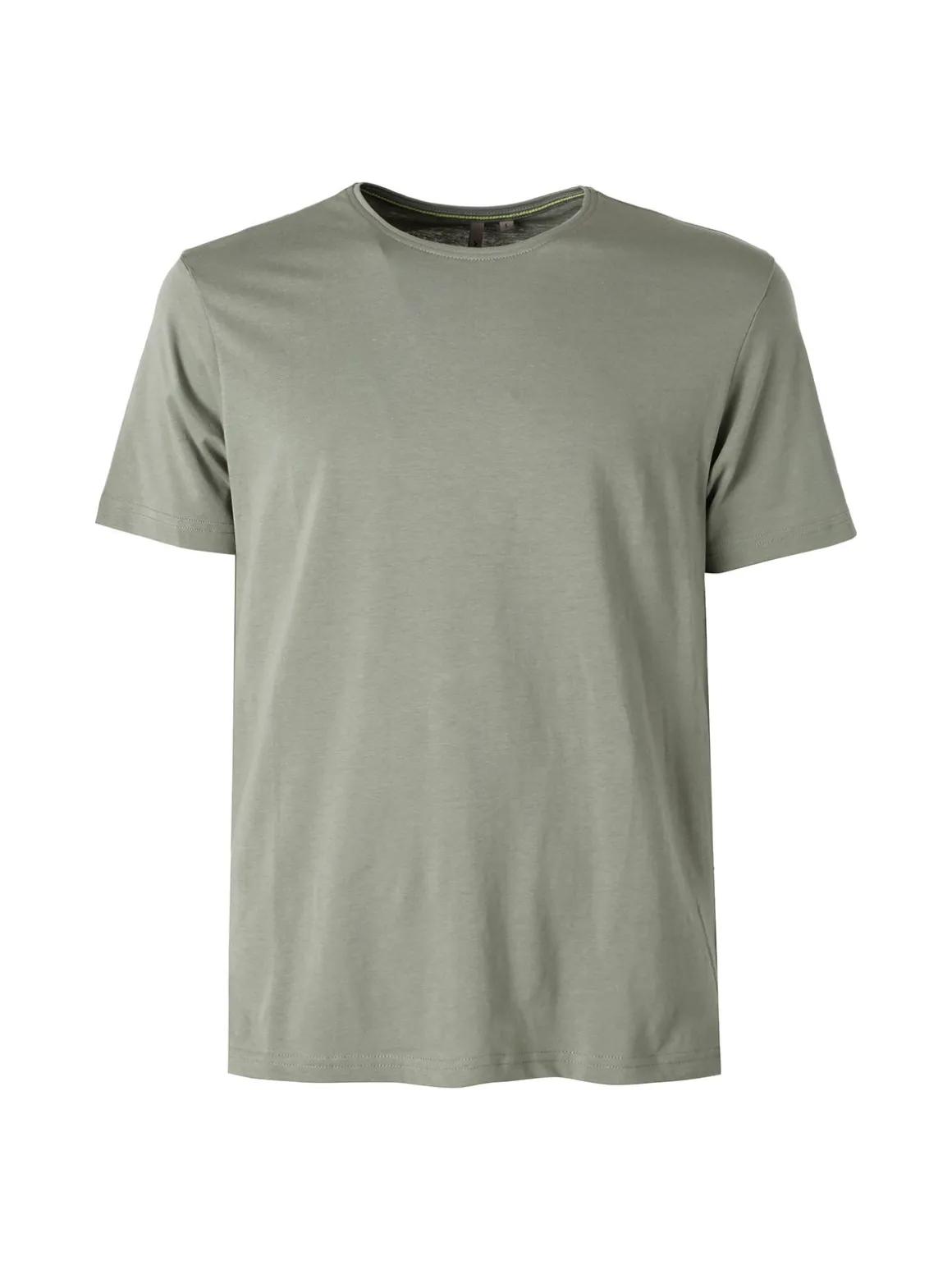 Guy T-shirt girocollo da uomo in cotone - pistacchio