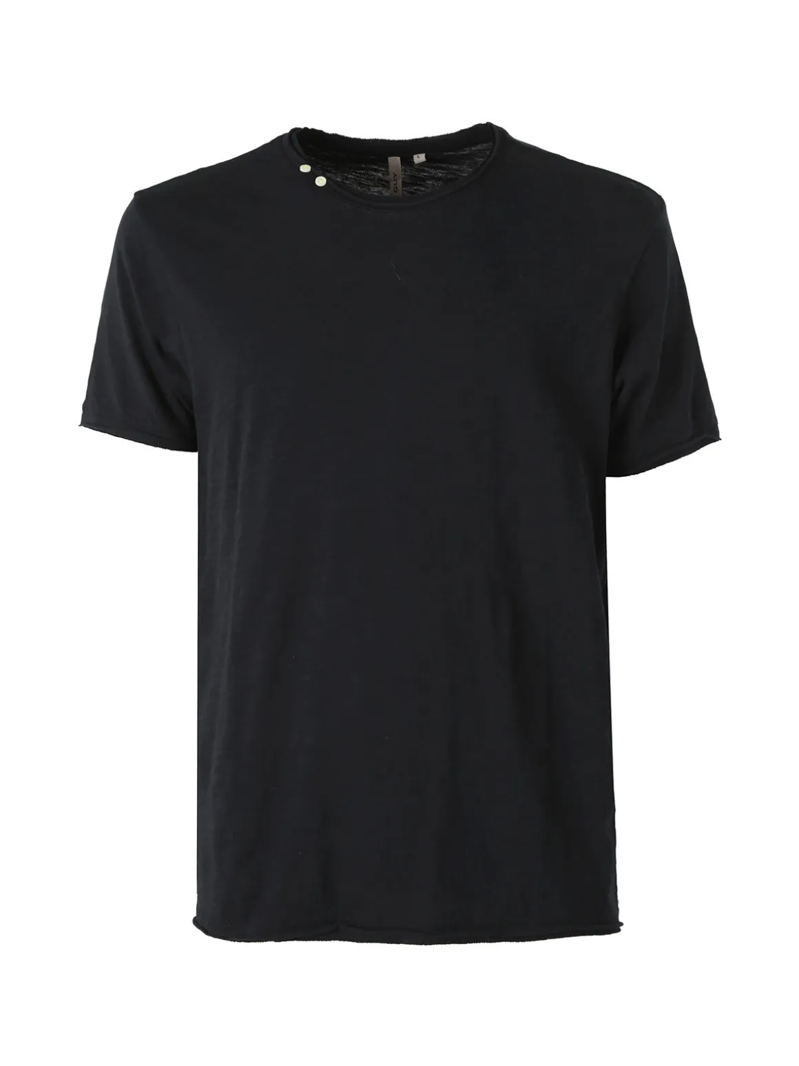 Guy T-shirt girocollo da uomo in cotone - nero
