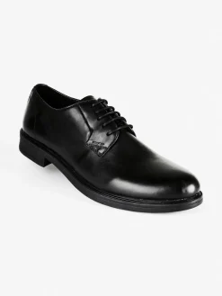 Halland Francesine derby in pelle nera