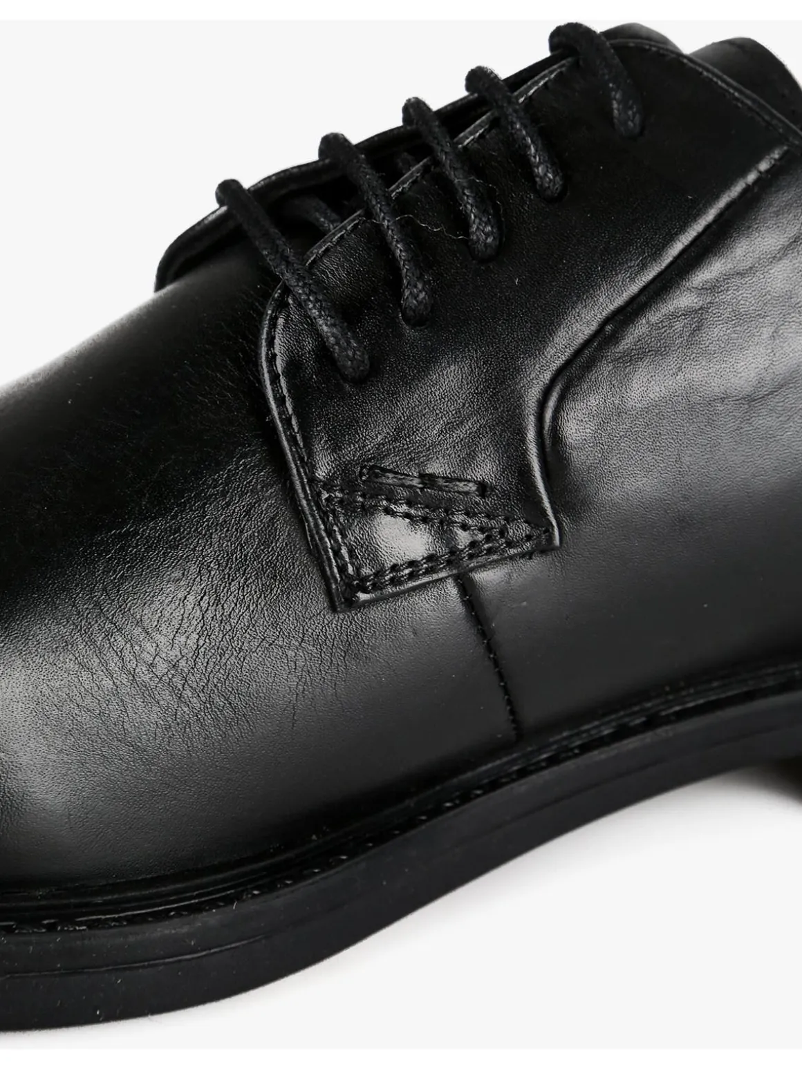 Halland Francesine derby in pelle nera
