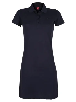 Hangar93 Vestito donna in cotone a maniche corte