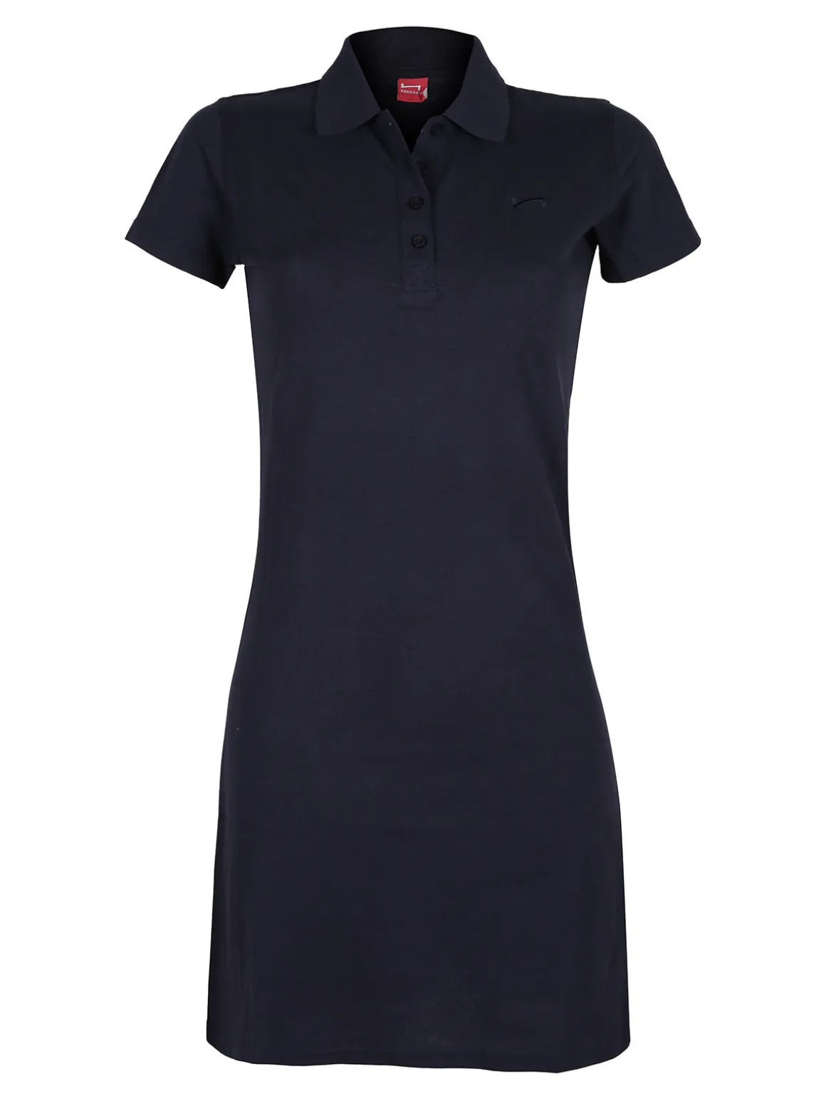 Hangar93 Vestito donna in cotone a maniche corte