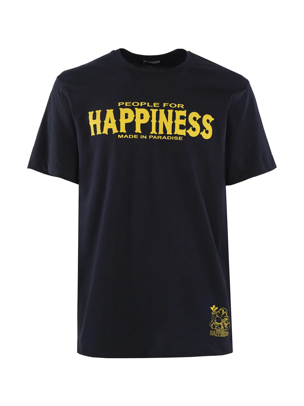 Happiness T-shirt da uomo con stampa