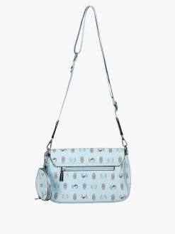 Harvey Miller Borsa a tracolla con stampa e portamonete