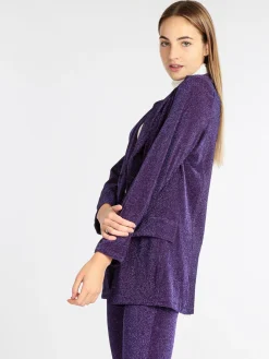 Hdl Milano Blazer donna con lurex