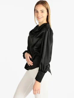 Hdl Milano Blusa donna con maniche ampie