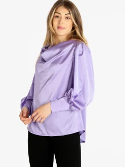 Hdl Milano Blusa donna con maniche ampie