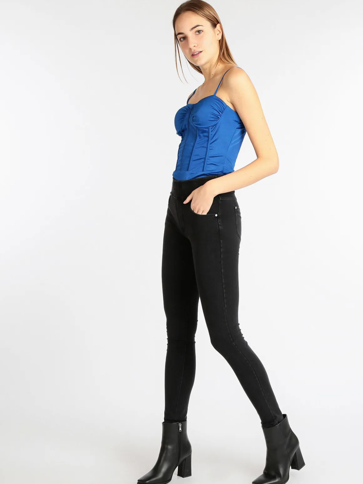 Hdl Milano Body donna con coppe imbottite