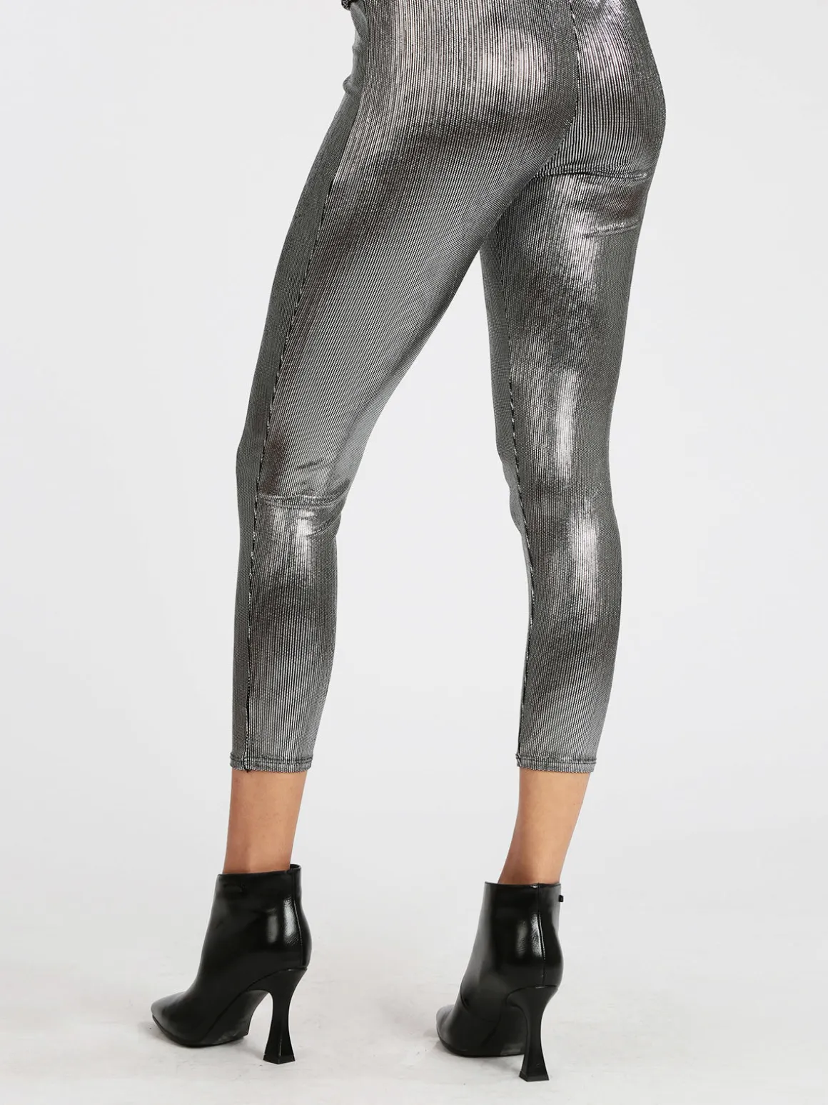 Hdl Milano Leggings donna con lurex