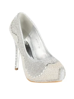 Hdluum Decolletè donna con glitter e strass