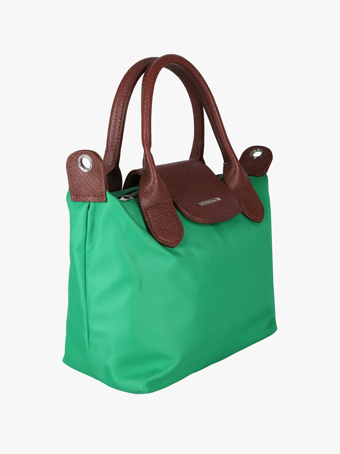 Herisson Borsetta donna a mano in nylon - verde