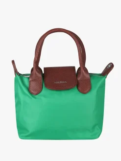 Herisson Borsetta donna a mano in nylon - verde