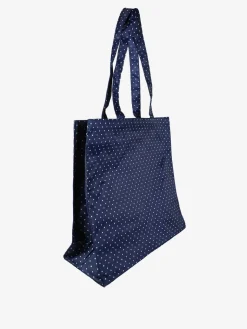 Hernan Borsa shopper della spesa con stampe - azzurro