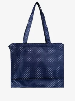 Hernan Borsa shopper della spesa con stampe - azzurro
