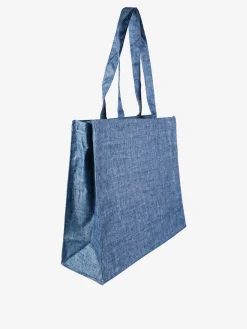 Hernan Borsa shopper della spesa con stampe - blu