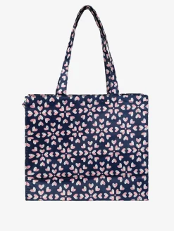 Hernan Borsa shopper della spesa con stampe - blu scuro