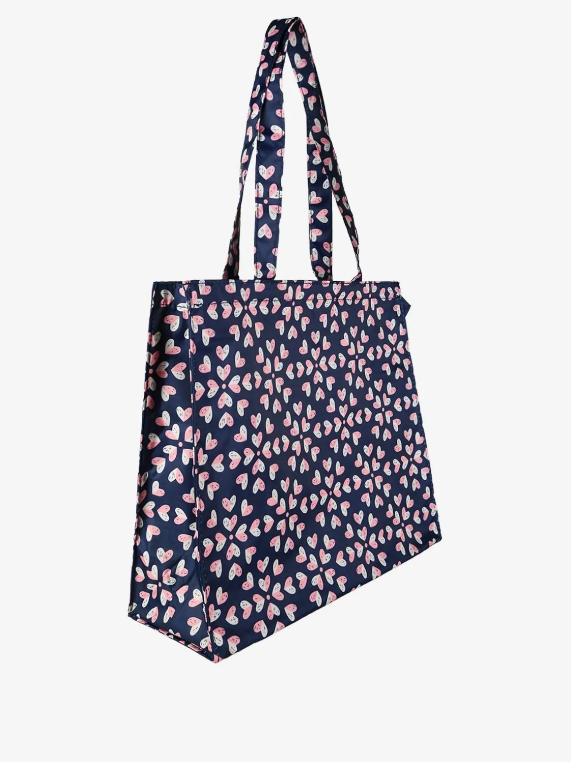 Hernan Borsa shopper della spesa con stampe - blu scuro