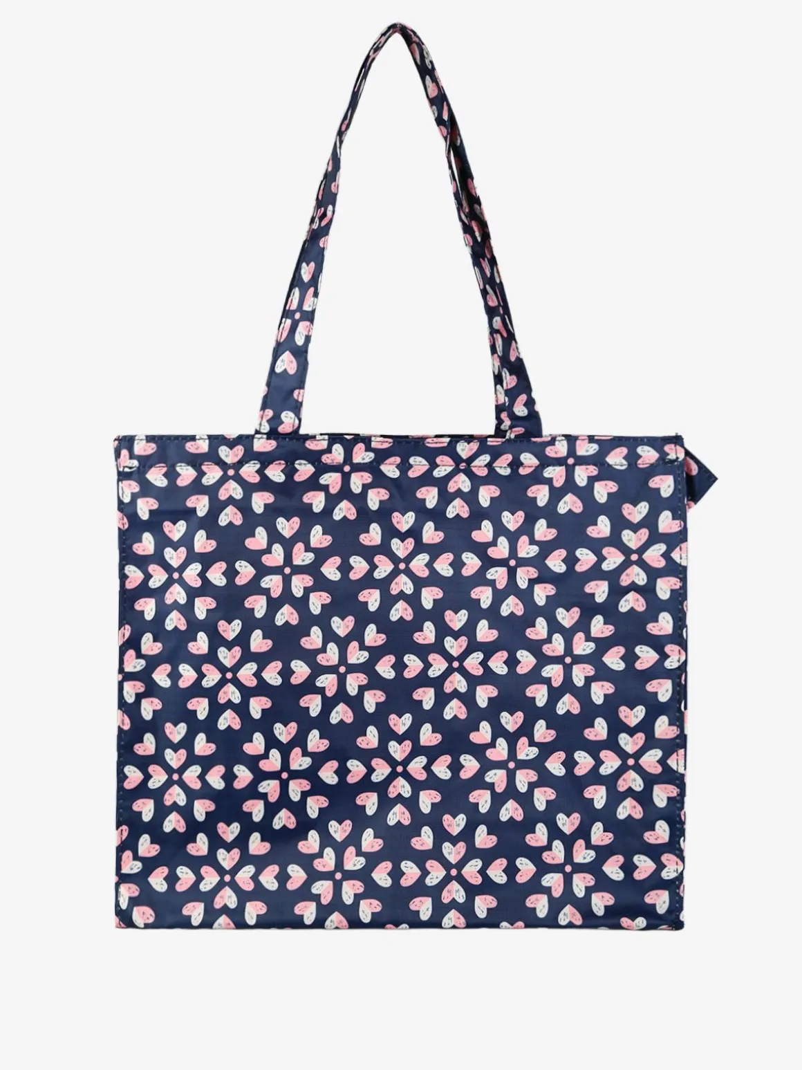 Hernan Borsa shopper della spesa con stampe - blu scuro