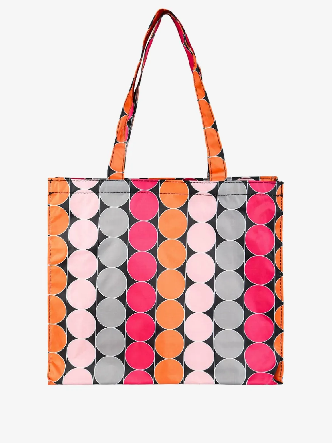 Hernan Borsa shopper della spesa con stampe - fucsia