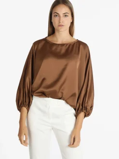 H & G Maxi blusa donna con maniche ampie