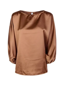 H & G Maxi blusa donna con maniche ampie