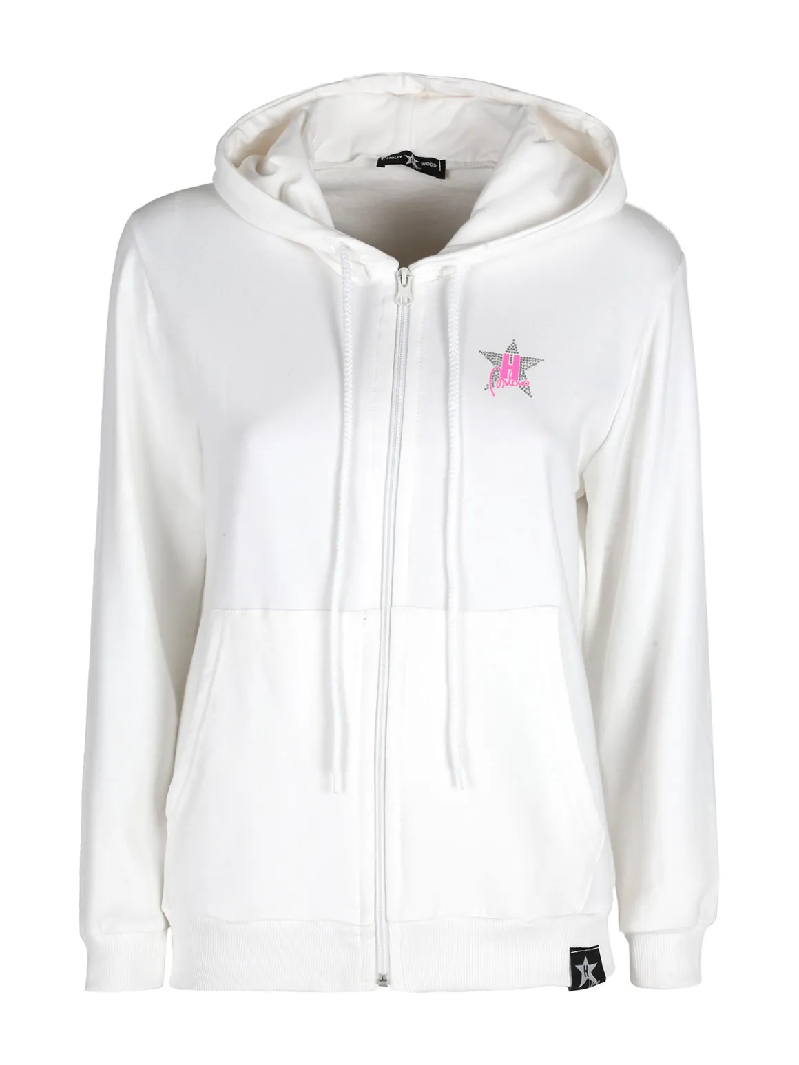 Hollywood Milano Felpa donna sportiva con cappuccio