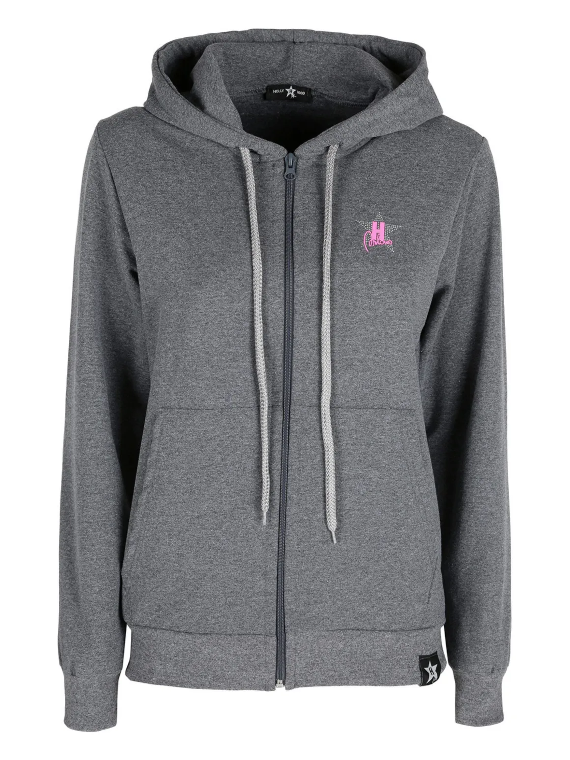 Hollywood Milano Felpa donna sportiva con cappuccio
