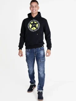 Hollywood Milano Felpa sportva da uomo con cappuccio