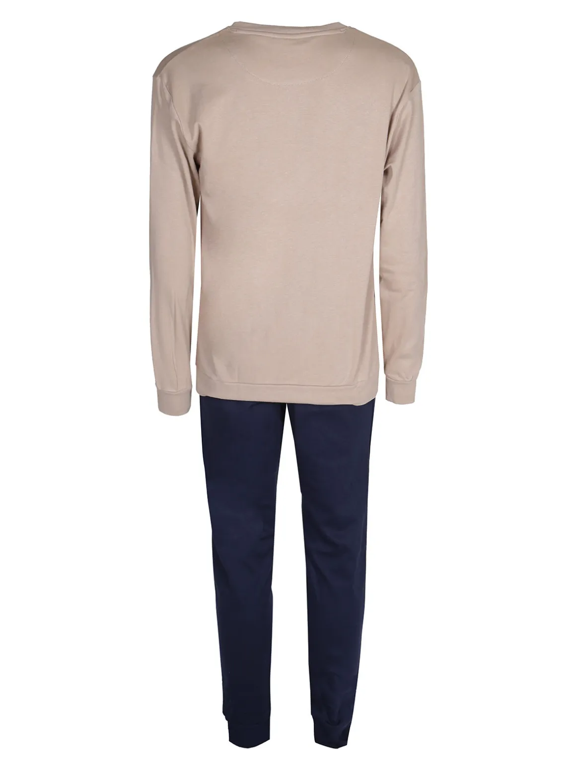 Hollywood Pigiama lungo da uomo in cotone interlock