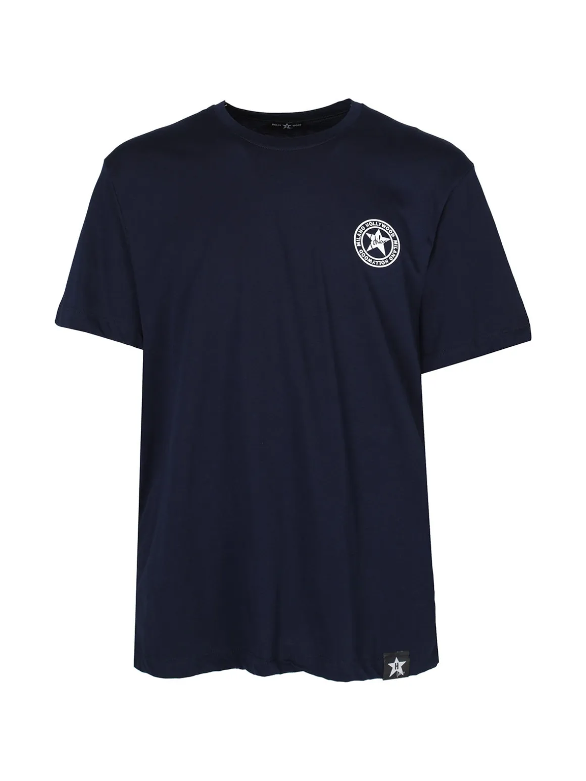 Hollywood T-shirt girocollo da uomo in cotone