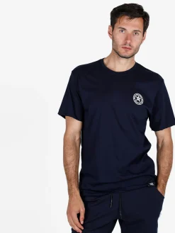 Hollywood T-shirt girocollo da uomo in cotone