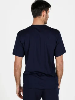 Hollywood T-shirt girocollo da uomo in cotone