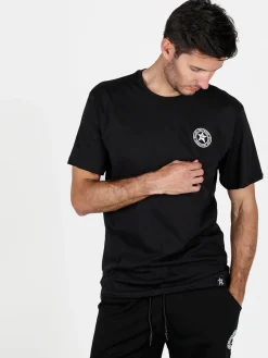 Hollywood T-shirt girocollo da uomo in cotone
