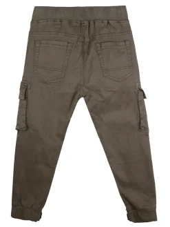 Hollywork Pantaloni cargo da bambino con tasconi: