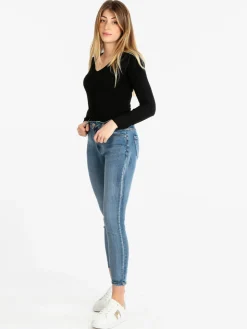 Honey Winter Pullover donna con scollo a V