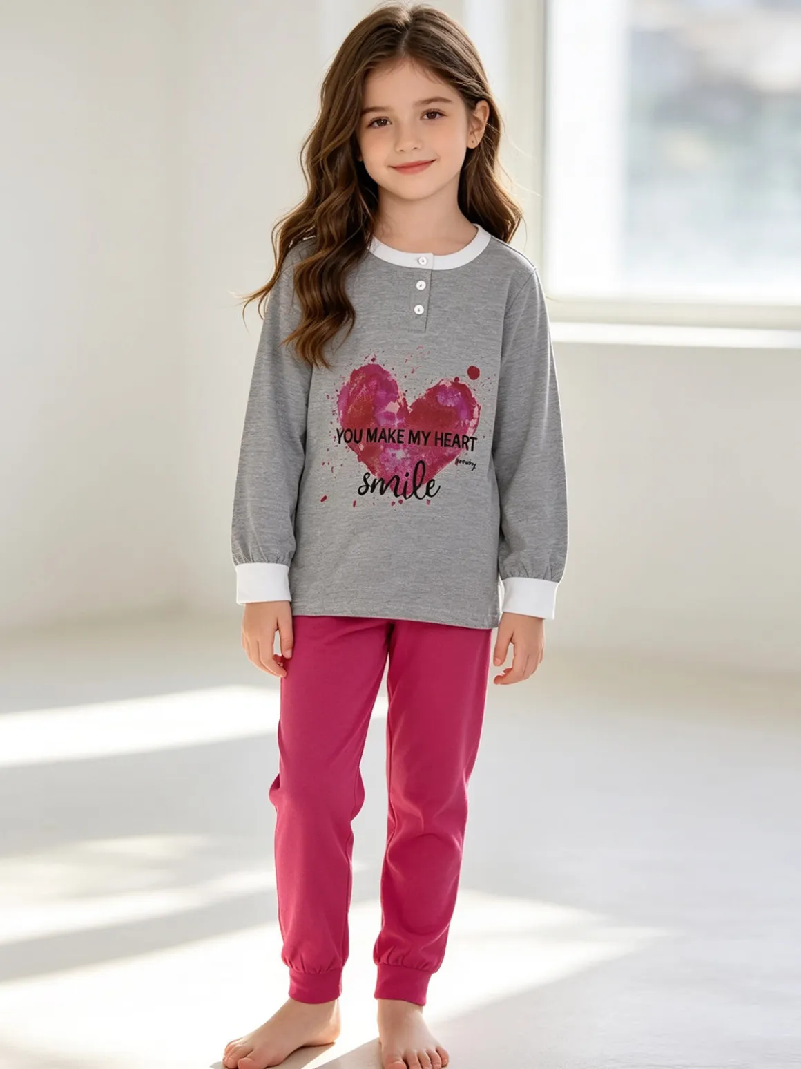 Hooky Pigiama bimba in cotone
