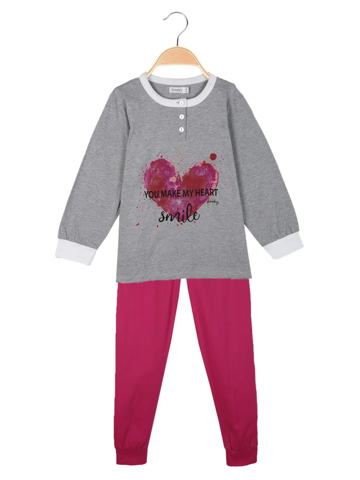Hooky Pigiama bimba in cotone