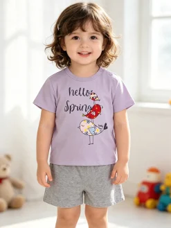 Hooky Pigiama corto neonata