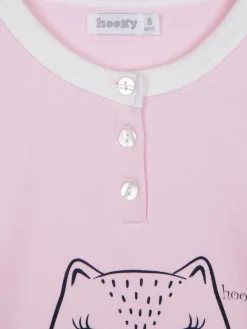 Hooky Pigiama lungo bambina con bottoni