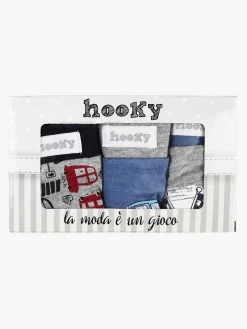 Hooky Slip bimbo con stampe e confezione 3 pezzi
