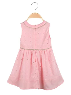 Hope Star Abito smanicato in cotone da neonata
