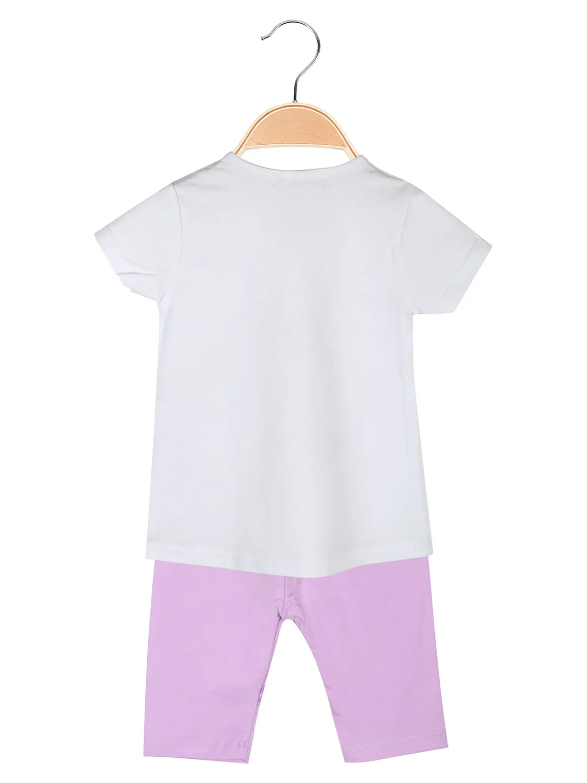 Hope Star Completo corto da neonata con t-shirt e leggings unicorno